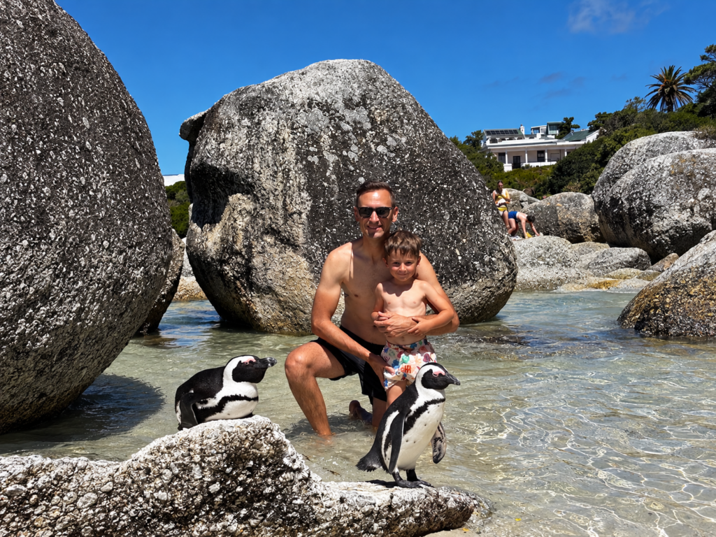 Boulders Beach met kinderen